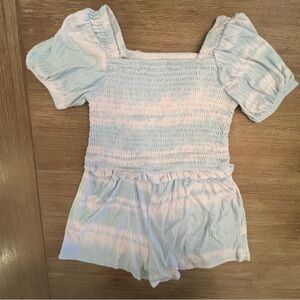 Kensie Girl Pastel Blue Romper